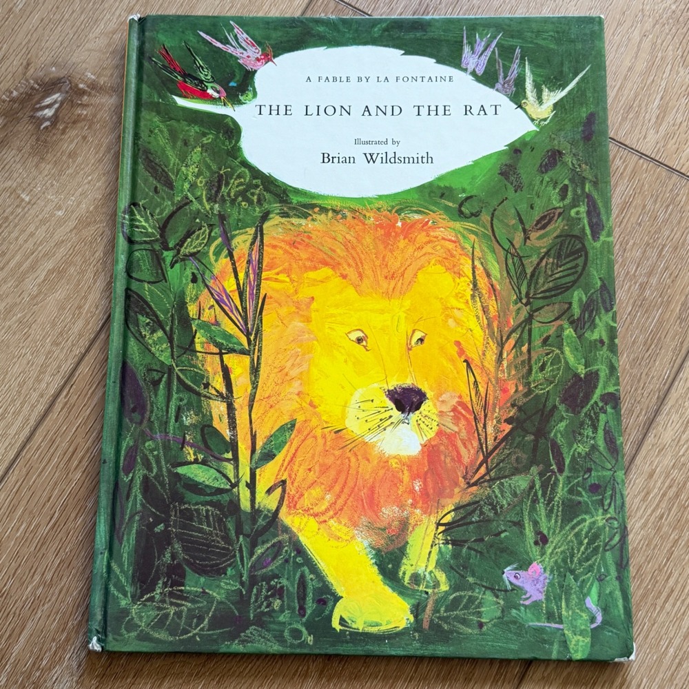 The Lion and the Rat La Fontaine Brian Wildsmith Oxford University Press 1984